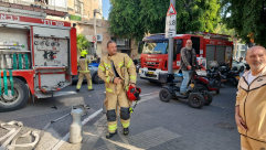 حريق داخل شقة سكنية بمدينة يافا دون وقوع إصابات